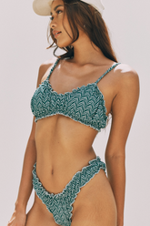 Kitana Bottom (Ikat Green)